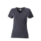 James & Nicholson Ladies' Slim Fit T-Shirt with V-Neck