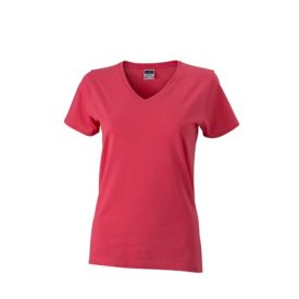 James & Nicholson Ladies' Slim Fit T-Shirt with V-Neck