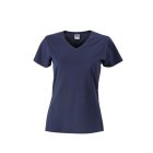 James & Nicholson Ladies' Slim Fit T-Shirt with V-Neck