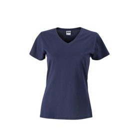 James & Nicholson Ladies' Slim Fit T-Shirt with V-Neck