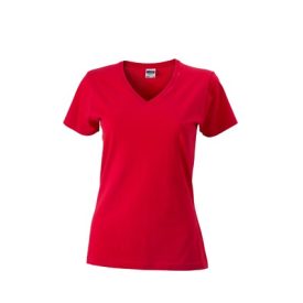 James & Nicholson Ladies' Slim Fit T-Shirt with V-Neck