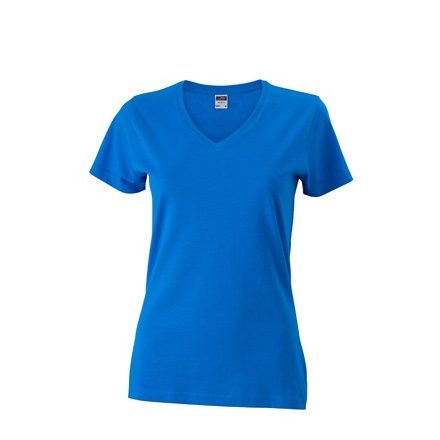 James & Nicholson Ladies' Slim Fit T-Shirt with V-Neck
