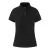 AWDis női galléros póló Stretch 200 fekete