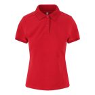 AWDis női galléros póló Stretch 200 piros