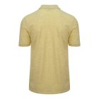 AWDis galléros póló Surf 180 pasztel sárga