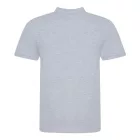 AWDis galléros póló The 100 180 melírozott szürke