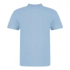 AWDis galléros póló The 100 180 égszínkék