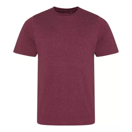 AWDis póló Tri-Blend 160 melírozott bordó