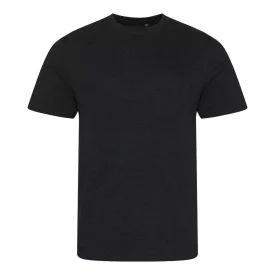 AWDis póló Tri-Blend 160 melírozott fekete