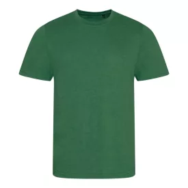 AWDis póló Tri-Blend 160 melírozott üvegzöld