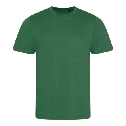 AWDis póló Tri-Blend 160 melírozott üvegzöld