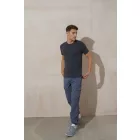 AWDis póló Tri-Blend 160 melírozott grafit