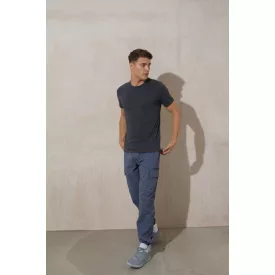 AWDis póló Tri-Blend 160 melírozott grafit