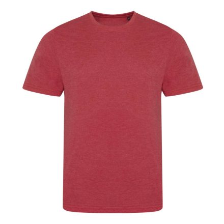 AWDis póló Tri-Blend 160 melírozott piros