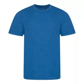 AWDis póló Tri-Blend 160 melírozott királykék