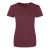 AWDis női póló Tri-Blend 160 melírozott burgundy