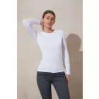 AWDis női hosszú ujjú póló Tri-Blend 160 fehér
