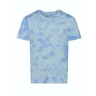 AWDis póló Tie-Dye T 140 kék felhő
