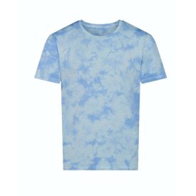 AWDis póló Tie-Dye T 140 kék felhő