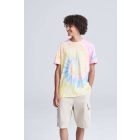 AWDis póló Tie-Dye T 140 batikoló örvény