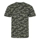 AWDis póló Camo 160 terepszín zöld