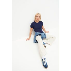 AWDis női póló The "100" 140 tengerkék