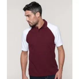 Kariban Baseball Piqué Polo
