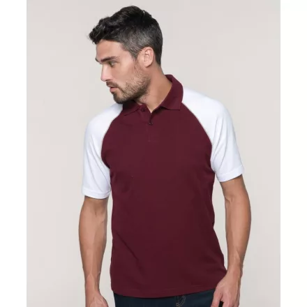 Kariban Baseball Piqué Polo