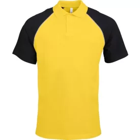 Kariban Baseball Piqué Polo