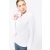 Kariban hosszú ujjú galléros női póló Piqué 220 fehér