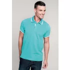 Kariban Men's Contrast Piqué Polo