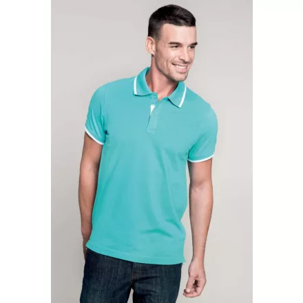 Kariban Men's Contrast Piqué Polo