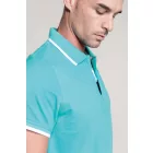 Kariban Men's Contrast Piqué Polo