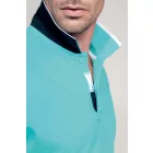 Kariban Men's Contrast Piqué Polo