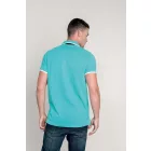 Kariban Men's Contrast Piqué Polo