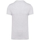 Kariban póló V-Neck T 180 melírozott hamuszürke