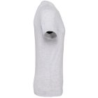 Kariban póló V-Neck T 180 melírozott hamuszürke