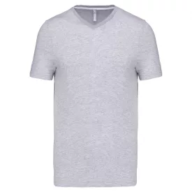 Kariban póló V-Neck T 180 világosszürke