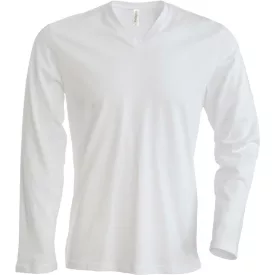 Kariban Men's V-Neck T-Shirt longsleeve