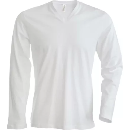 Kariban Men's V-Neck T-Shirt longsleeve
