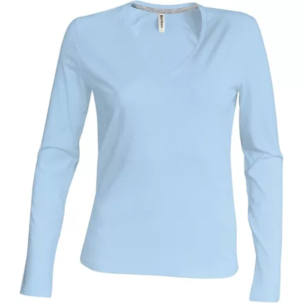 Kariban Ladies V-Neck T-Shirt longsleeve