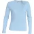 Kariban Ladies V-Neck T-Shirt longsleeve