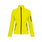 Kariban női softshell dzseki 300 fluo sárga