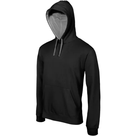 Kariban Contrast Hooded Sweatshirt