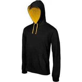 Kariban Contrast Hooded Sweatshirt