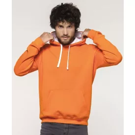 Kariban Contrast Hooded Sweatshirt