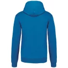 Kariban pulóver Contrast Hooded Sweatshirt 280 trópusi kék-fehér
