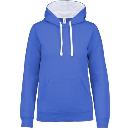 Kariban Ladies' Contrast Hooded Sweatshirt