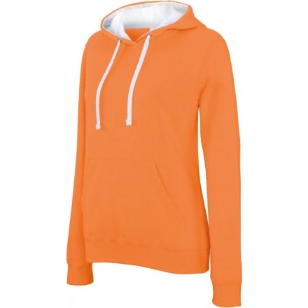Kariban Ladies' Contrast Hooded Sweatshirt