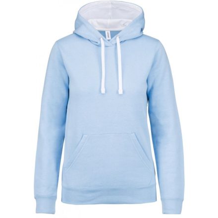 Kariban Ladies' Contrast Hooded Sweatshirt